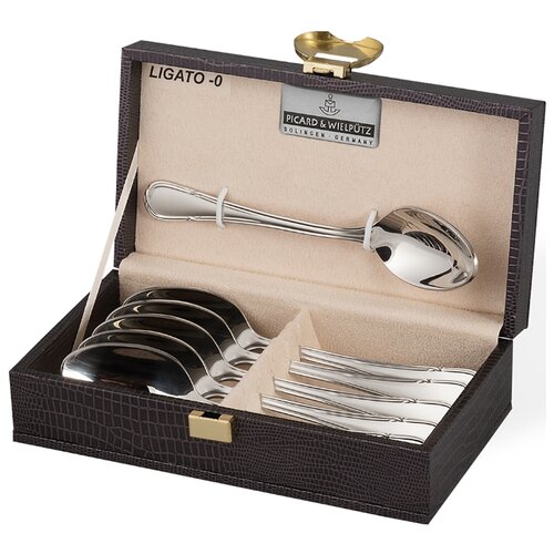 фото Набор кофейных ложек solingen, 6 предметов, модель "ligato-0" picard & wielputz