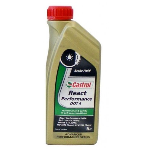 Жидкость Тормозная Dot 4, React Performance, 1л Castrol арт. 157F8B