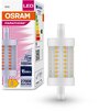 Лампа светодиодная OSRAM Линейная 8.2Вт 220В R7s 78мм 1055Лм 2700К теплый белый, упаковка 1шт