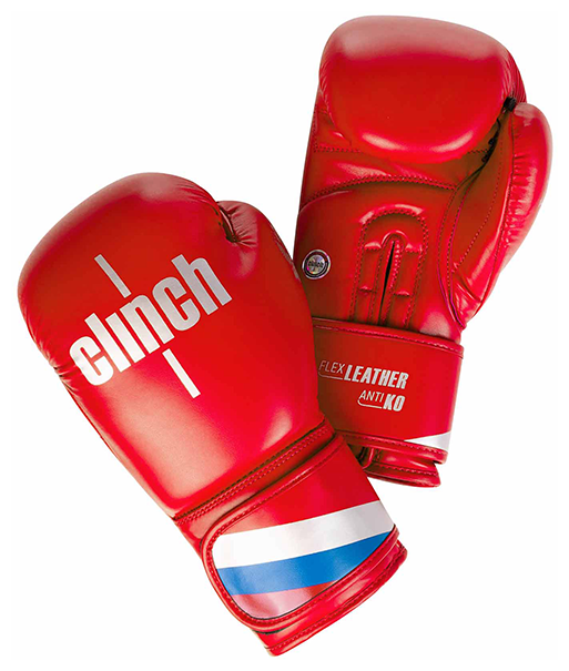 Боксерские перчатки Clinch Olimp C111 Red (12 унций)