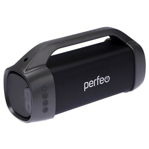 Портативная колонка BOOMER FM MP3 microSD USB AUX 26 Вт 3600 мАч черная 818000₽