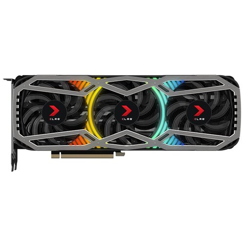 Видеокарта PNY GeForce RTX 3070 XLR8 Gaming REVEL EPIC-X RGB Triple Fan LHR 8GB (VCG30708LTFXPPB), Retail