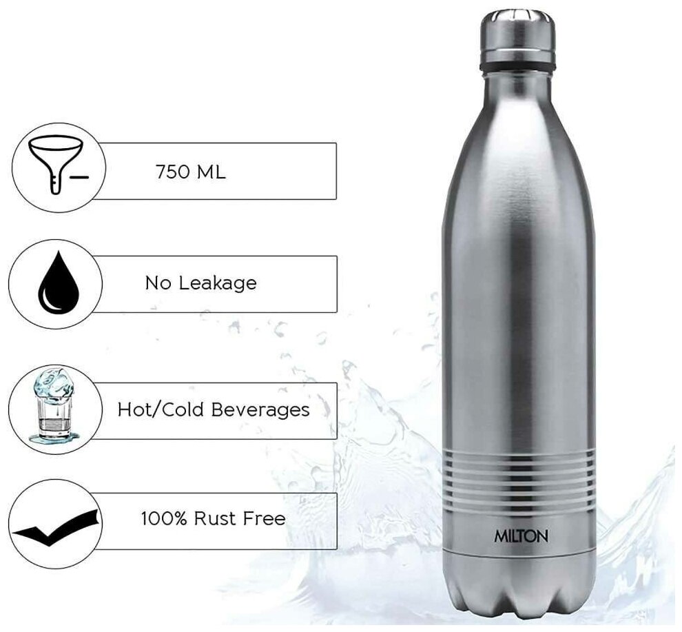 Термобутылка для воды, Milton, DUO DLX 750, 0,75л, MB71407-BR - фотография № 4