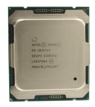 Процессор Intel Xeon E5-2637 V4 3,5 GHz/4core/15Mb/135W/9.6 GT/s LGA2011-3 E5-2637V4 CM8066002041100