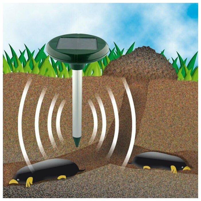 Отпугиватель земляных вредителей «Торнадо» ОЗВ.04 - фотография № 4