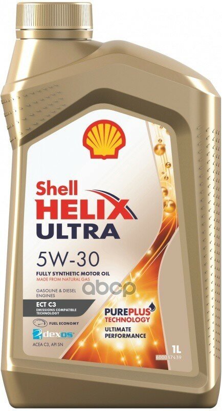 Shell Масло Моторное Shell Helix Ultra Ect 5W-30 1Л.