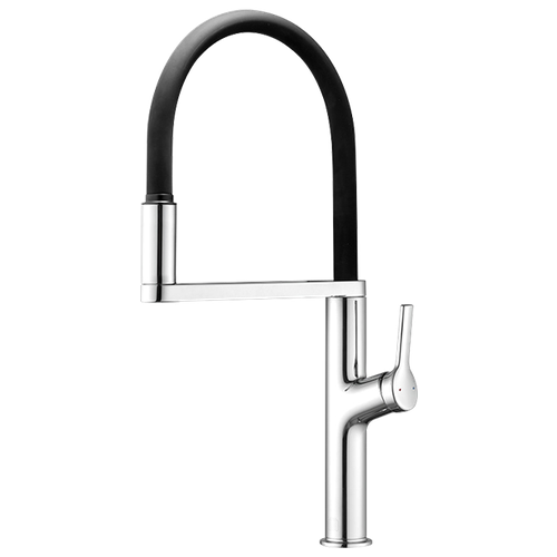 Смеситель для кухни (мойки) Xiaomi Diiib DXCF001 серебристый/черный 360 degree rotatable brass filtered water kitchen faucet jomoo cold water modern utility faucet drinking water kitchen sink tap