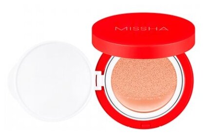 Missha Тональный крем Velvet Finish Cushion PA+++, SPF 50+, 15 мл/15 г, оттенок: №23, 1 шт.