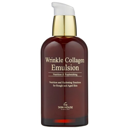 фото The Skin House Wrinkle Collagen Emulsion Эмульсия для лица с коллагеном от морщин, 130 мл