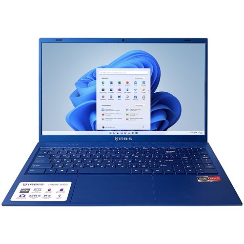 Ноутбук IRBIS 15NBC1000 синий 4184200₽