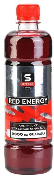 SportLine Nutrition Напиток Red Energy 2000 mg (500 мл) Вишня