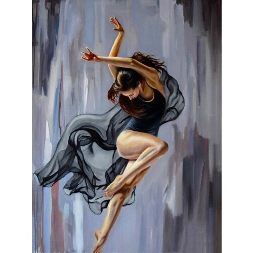 Картина по номерам Балерина в танце 40х50 см