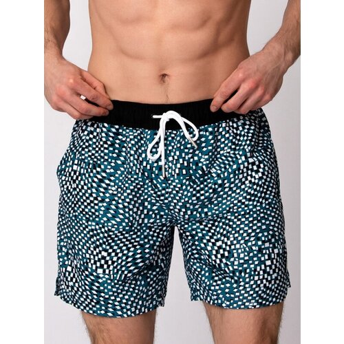 Шорты для плавания Indefini средняя посадка карманы размер XL мультиколор 1107₽