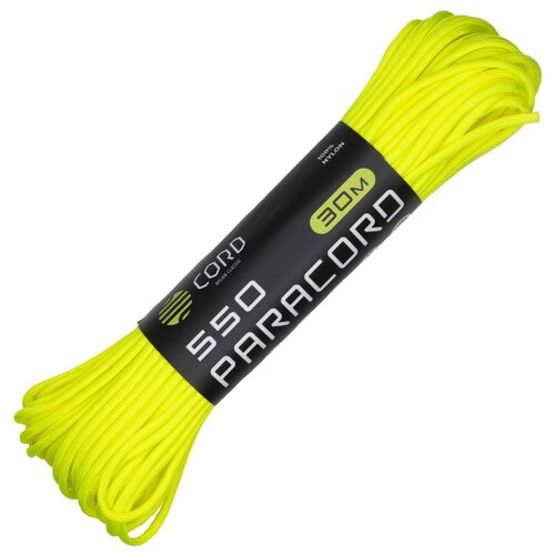 Паракорд 550 CORD nylon 30 м (neon yellow) 02874