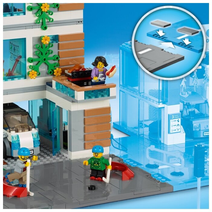 Конструктор LEGO City 60291 Семейный дом фото 12
