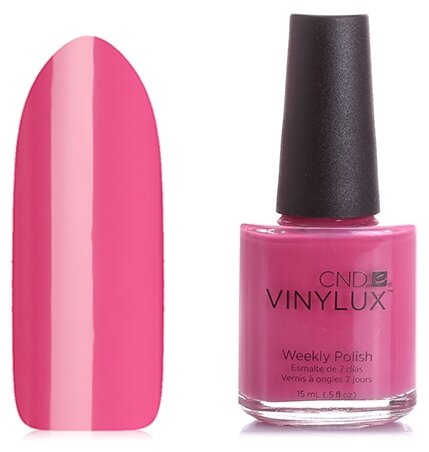 Недельный лак для ногтей VINYLUX CND Irreverent Rose № 207