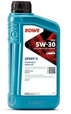 Моторное масло ROWE HIGHTEC XPERT II SAE 5W-30, 1л.