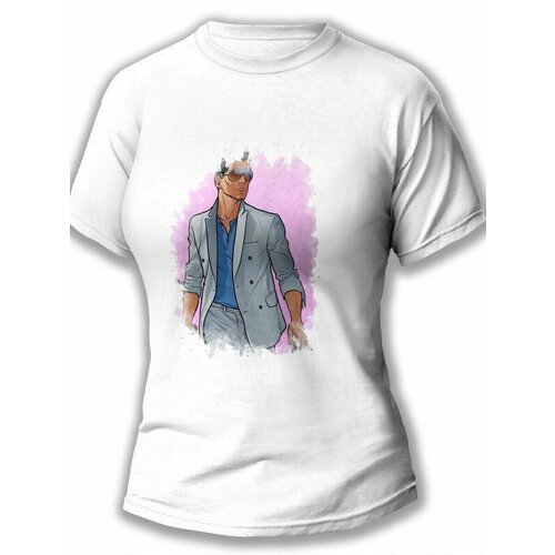 фото Футболка размер xs, белый будь на стиле