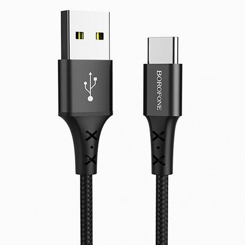 Кабель USB Type-C Borofone BX20 <черный> кабель usb микро usb borofone bx20 enjoy 1 0м цвет красный