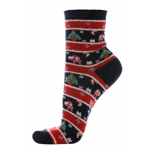 фото Носки finn flare w19-11167, размер l, темно-синий