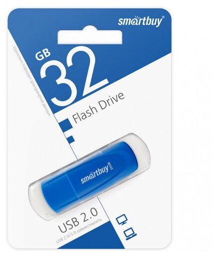 USB флешка Smartbuy 32Gb Scout blue USB 2.0