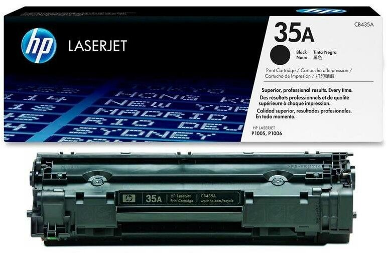Лазерный картридж Hewlett Packard CB435A (HP 35A) Black