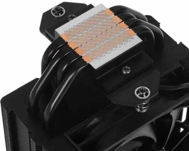 Кулер для процессора DEEPCOOL AK400 WH LGA1700/1200/115X/AM5/AM4 (18шт/кор, TDP 260W, PWM, Fan 120mm, 4 тепл. Трубки, белый) RET (AK400 WH) - фото №15