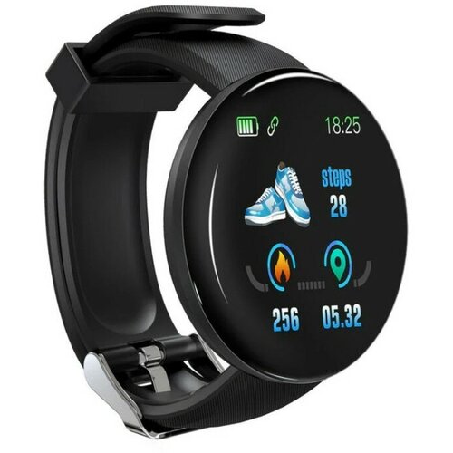 Мультифункциональные умные смарт часы для iOS Android Черные 49900₽