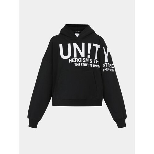 Худи Ksubi Knitted Unity Slouch Hoodie, размер XS, черный