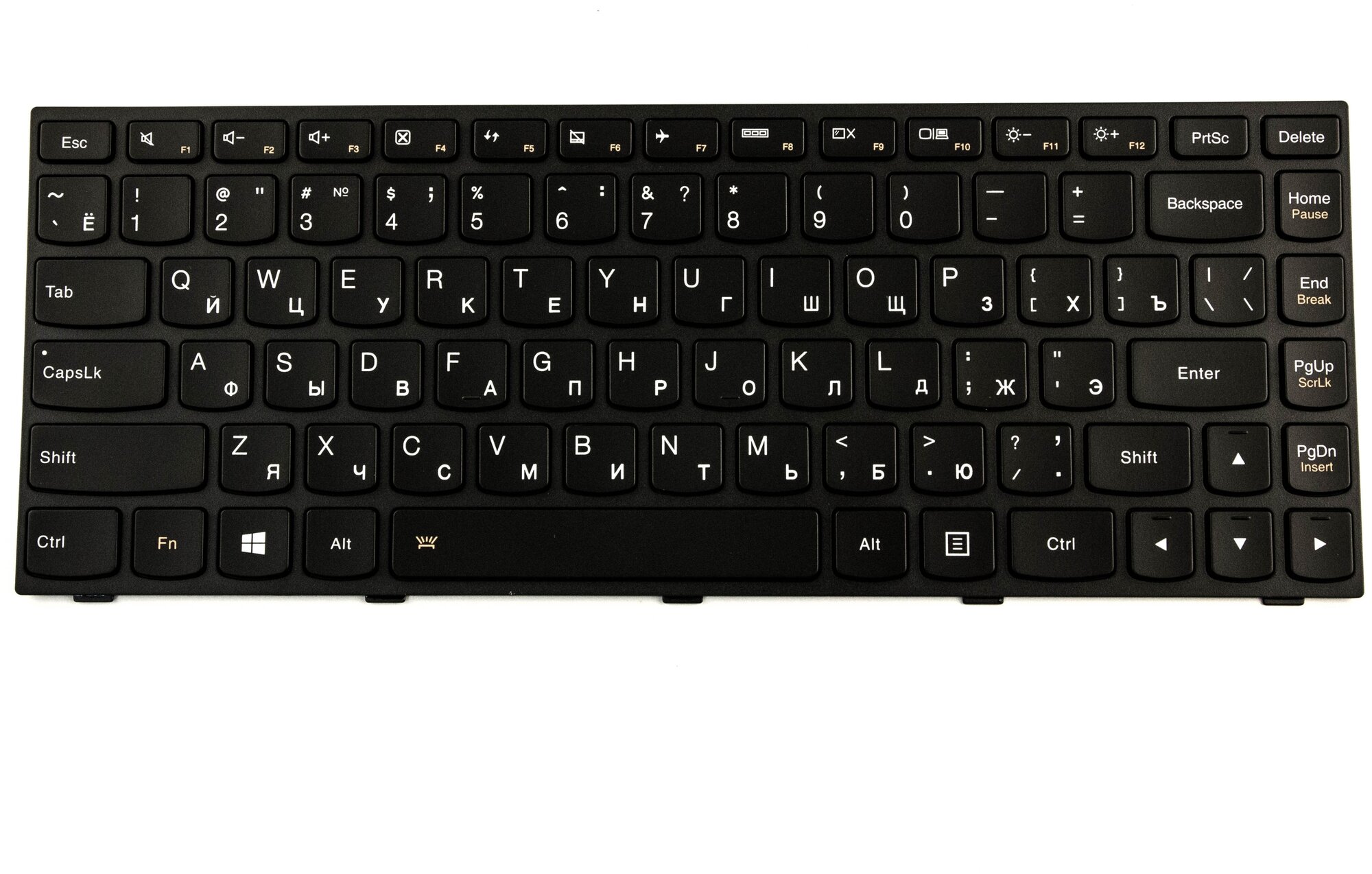 Клавиатура для ноутбука Lenovo G40-70 с подсветкой p/n: 25215190 25-215190 T5G1-RU