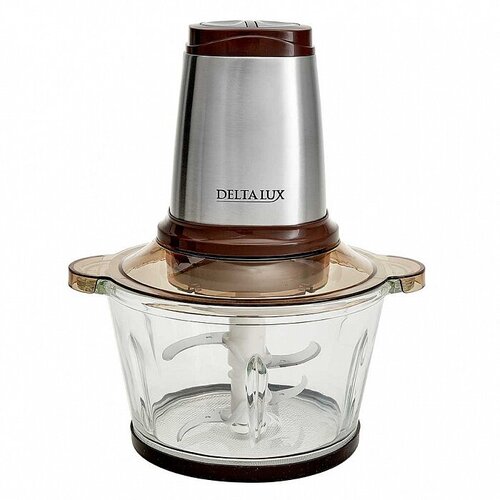 Измельчитель электрический 500 Вт DELTA LUX DE-7400 коричневый 648000₽