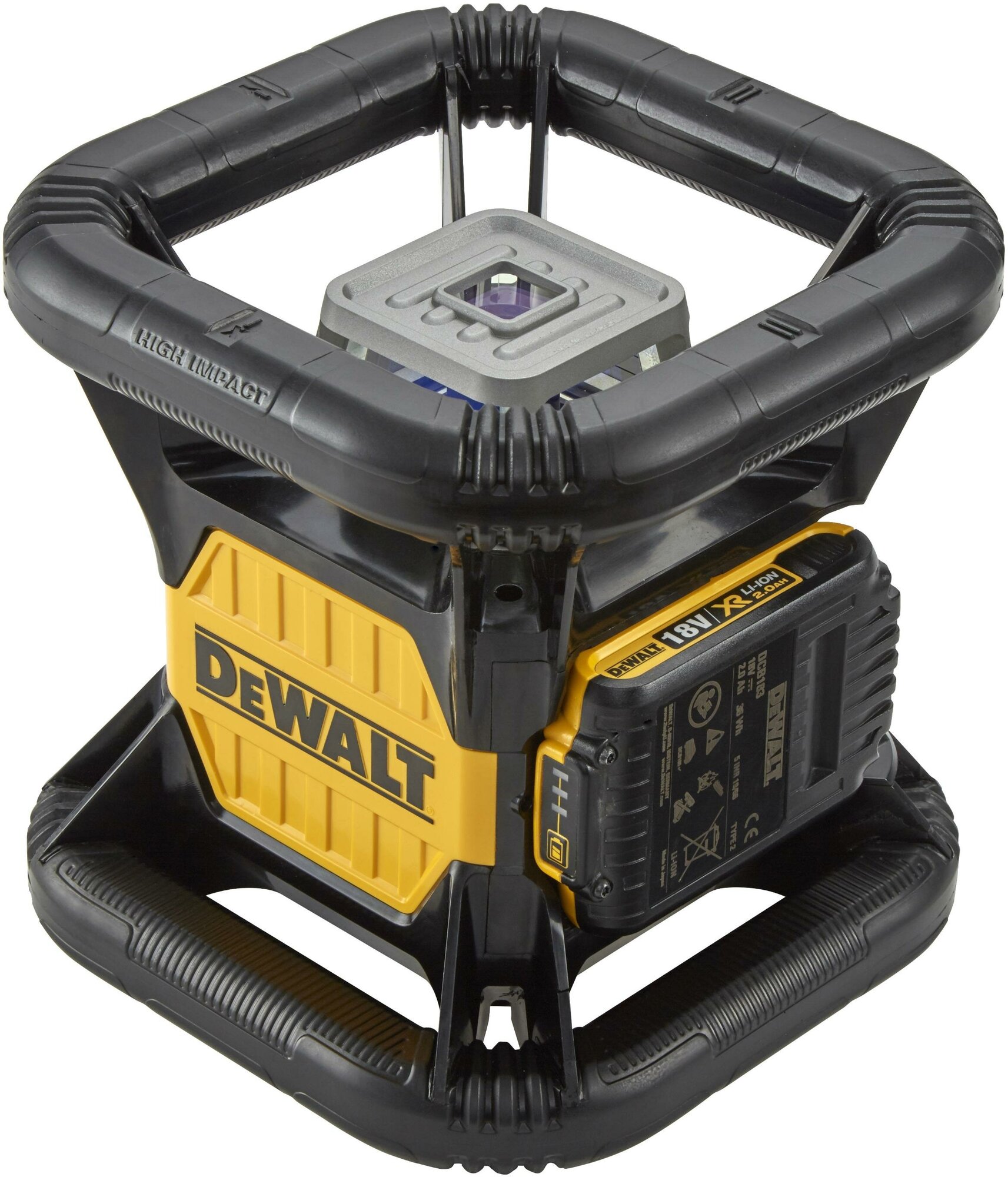 DeWalt DCE079D1G Лазерный уровень ротационый c ЗЕЛ.лучом(18В, 2.0Ah*1, дальность 80/600м, 0.05 мм/м) - фотография № 18