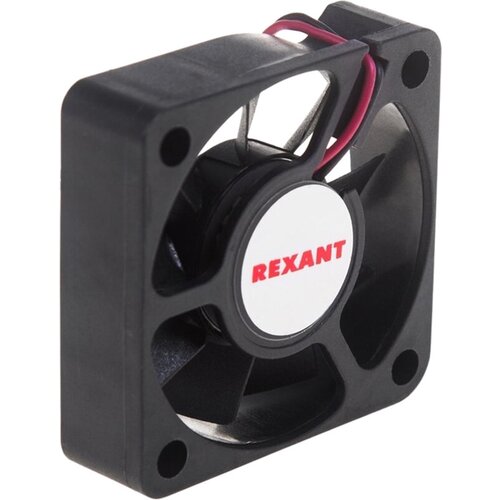 система охлаждения для корпуса rexant rх 12038ms 12 vdc черный Система охлаждения для корпуса REXANT RХ 5015MS 12VDC, черный/без подсветки