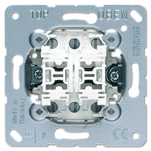 JUNG EcoProfi Мех Переключатель 2-клавишный
