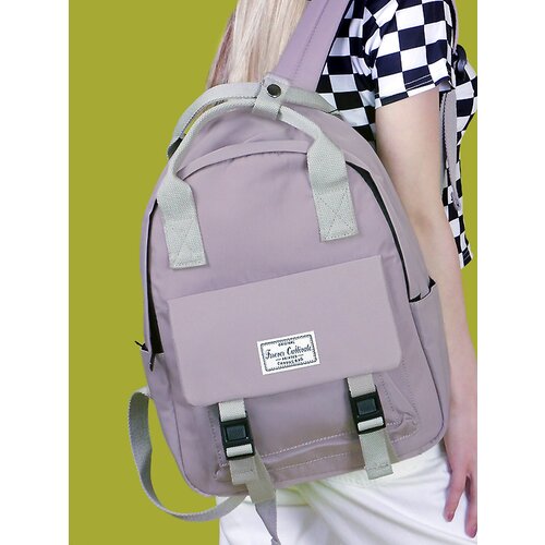 Молодежный рюкзак Forever Cultivate 9028-6 с влагозащитой, пудровый