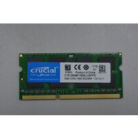 Оперативная память Crucial 4 ГБ DDR3 1600 МГц SODIMM CL11 CT51264BF160BJ