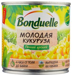 Кукуруза молодая Bonduelle, 340 г, 425 мл