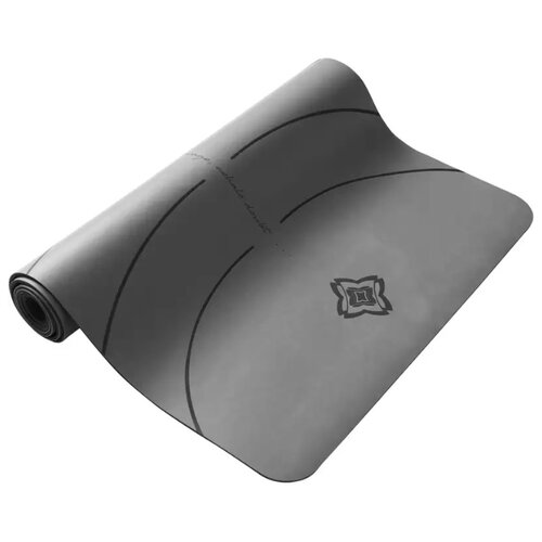 фото Коврик domyos grip+ 5, 185х65х0.5 см серый однотонный