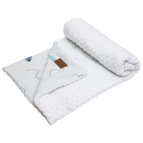 фото Плед amarobaby растем вместе 85х95 см в лесу