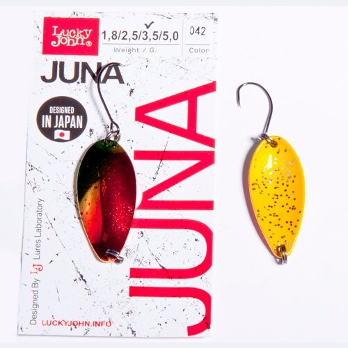 Блесна колеб. Lucky John JUNA длин.33мм/03,5г 042