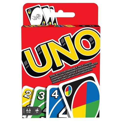 Настольная игра UNO (УНО) / 108 карт в комплекте / Классическая версия для всей семьи