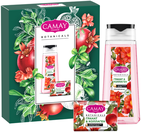 Подарочный набор Camay Pomegranate (гель для душа + мыло)