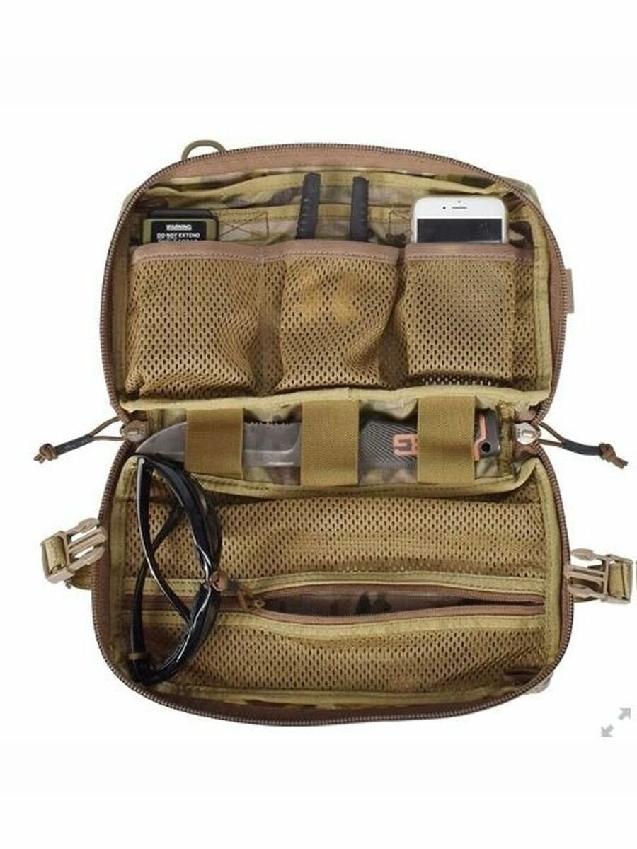 Подсумок органайзер тактический Emersongear, цвет камуфляж