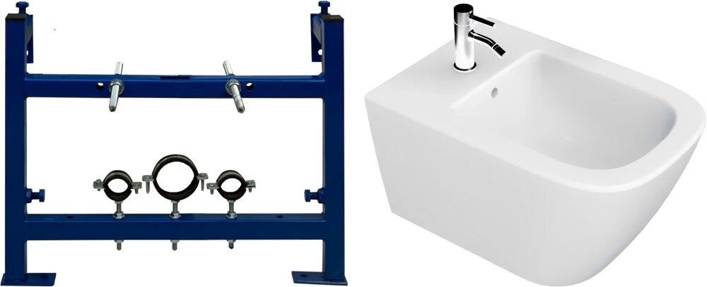 Комплект Биде STWORKI Карлстад 5611 / Инсталляция 540201