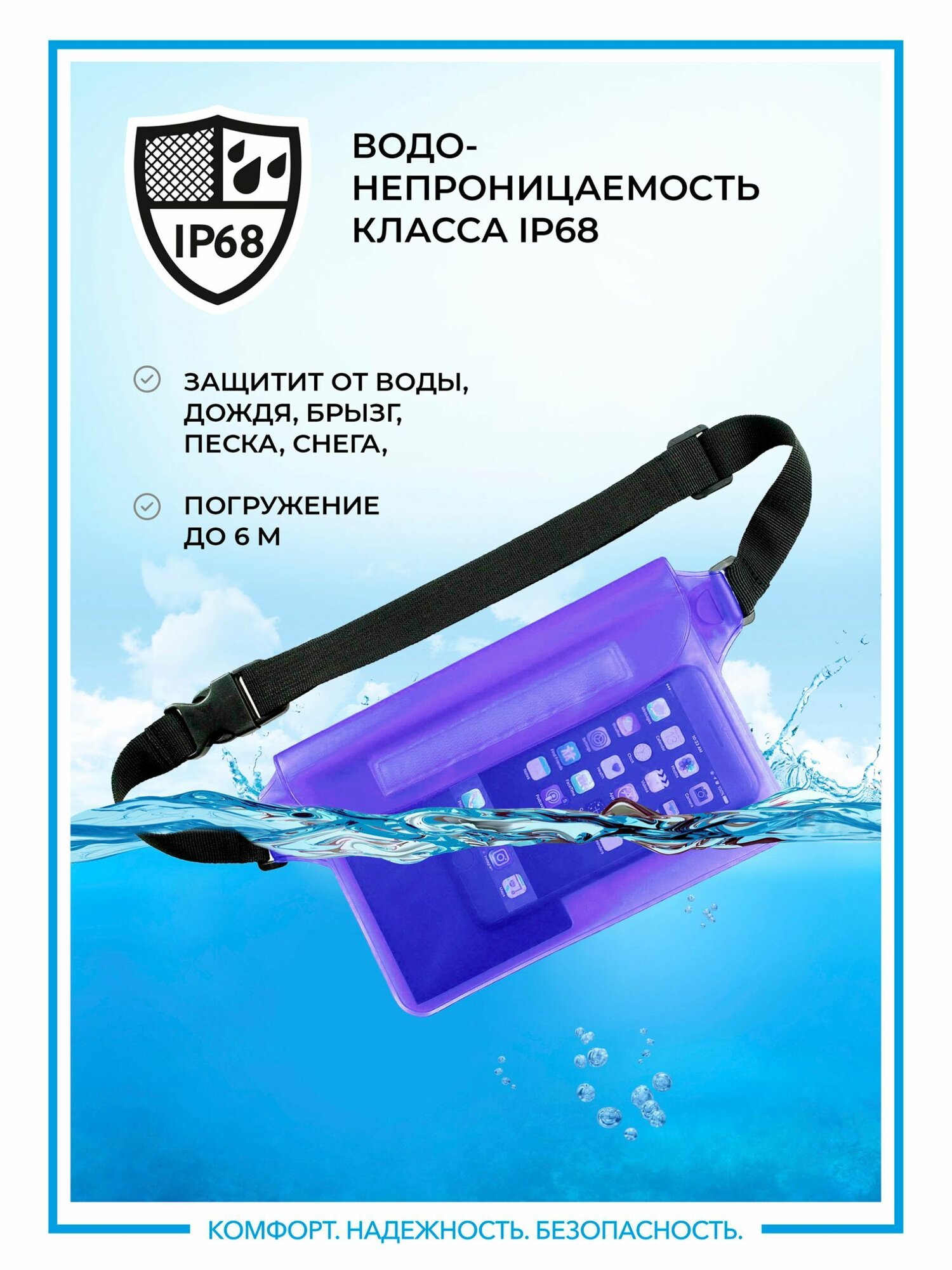 Сумка поясная