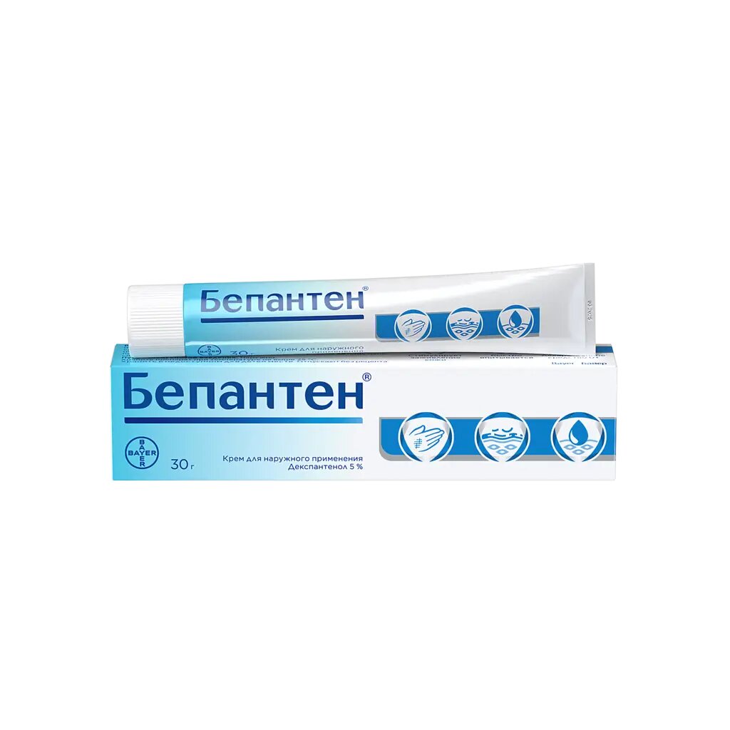Бепантен крем для наружного применения 5 % 30 г 1 шт