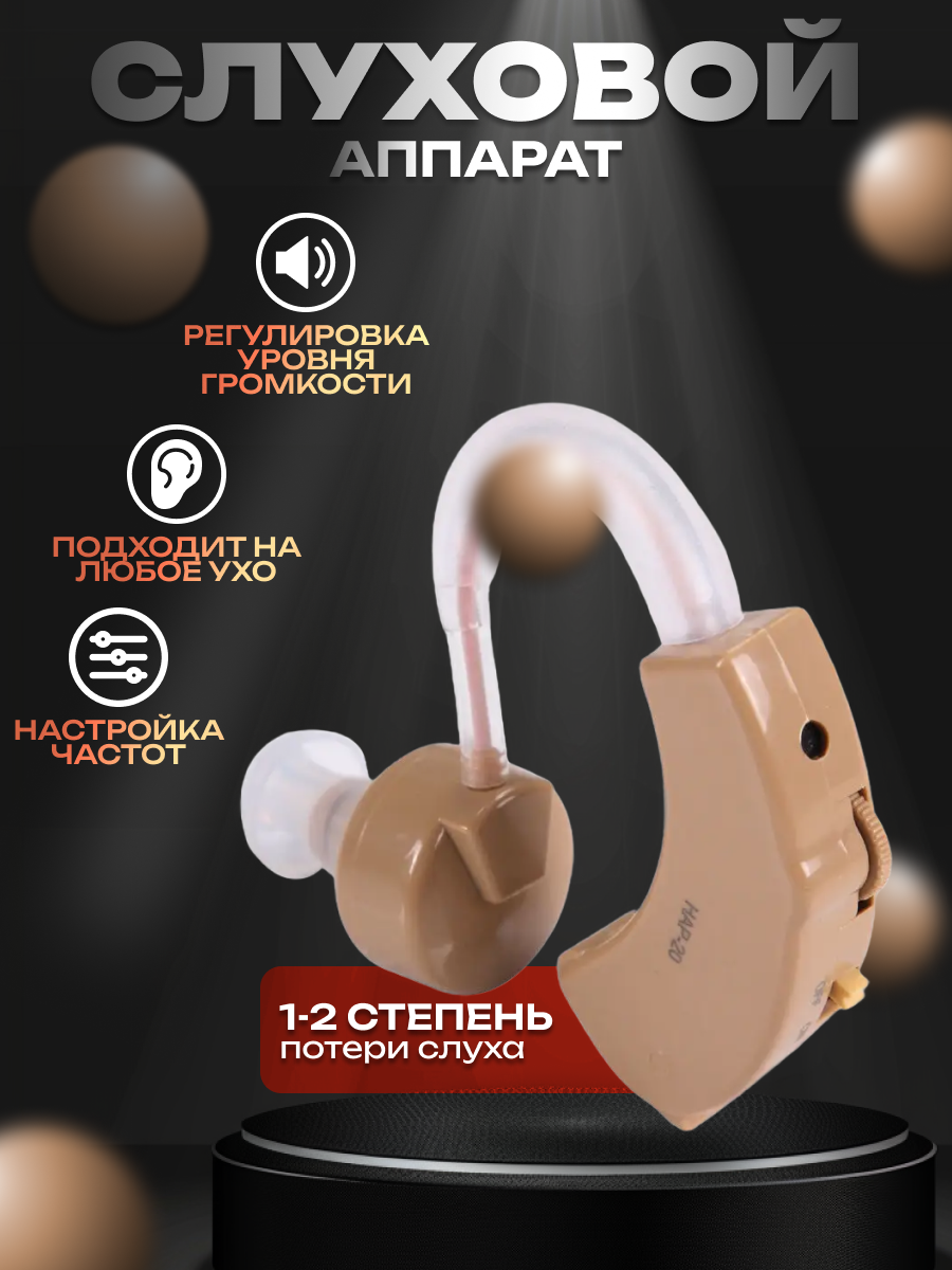 Cлуховой аппарат для пожилых усилитель звука Zinbest HAP-20