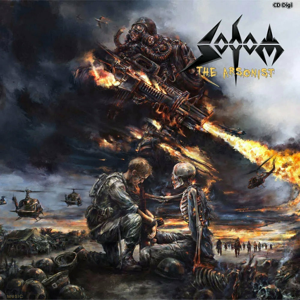 Компакт-диск Soyuz Music "SODOM.The Arsonist", 6-ти полосный диджипак, 13 песен