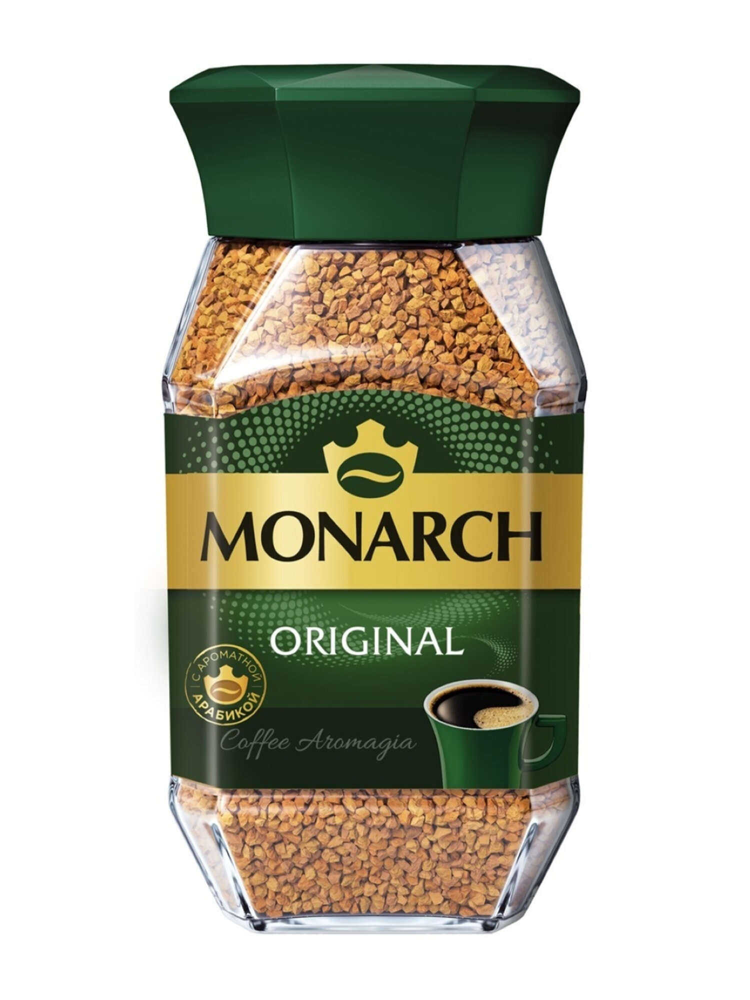 Кофе растворимый Jacobs Monarch, стеклянная банка 190 г