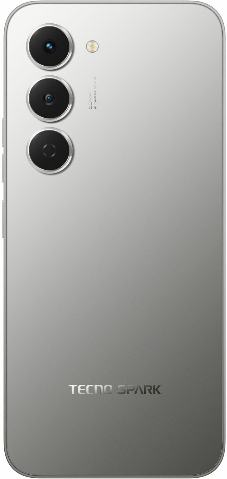 Смартфон Tecno Spark 40 Pro 128Gb 8Gb титан — фото 1